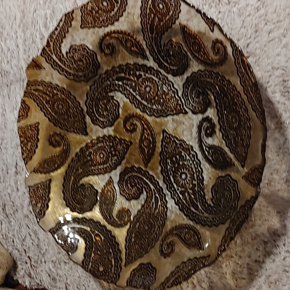Large 15 inch Paisley Print Bowl - Picture 1 of 5